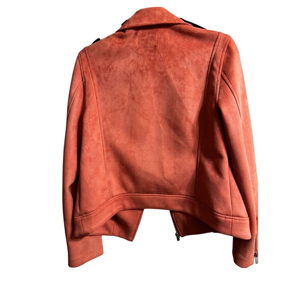 OLD NAVY Faux Suede Moto Jacket Pink Women's Size SP - Picture 4 of 12